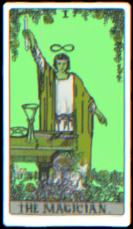 The Magician Glitch GIF