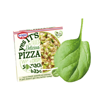 Pizza Spinazie Sticker by Dr Oetker NL