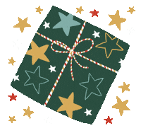 Merry Christmas Surprise Sticker