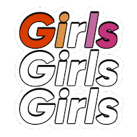 Girl Sticker by Taimi