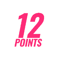 umkyle eurovision points umk 12points Sticker