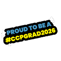 College Graduation Sticker by @CCPedu
