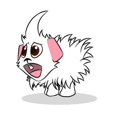 Scared Guinea Pig Sticker