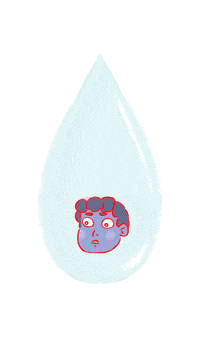 Crueisis sad blue sorry tears GIF