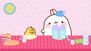 birthday gift by Molang.Official