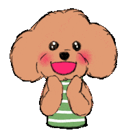 Happy Dog Sticker
