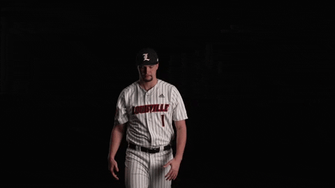 University Of Louisville Baseball GIF by Louisville Cardinals