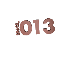 SPACE_013 3d 3d animation 3d text space013 Sticker