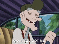 lying hey arnold GIF
