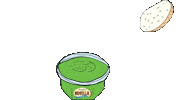 Food Basil Sticker by PastificioNovella