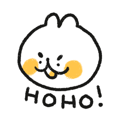 Bunny Aha Sticker by liliuhms