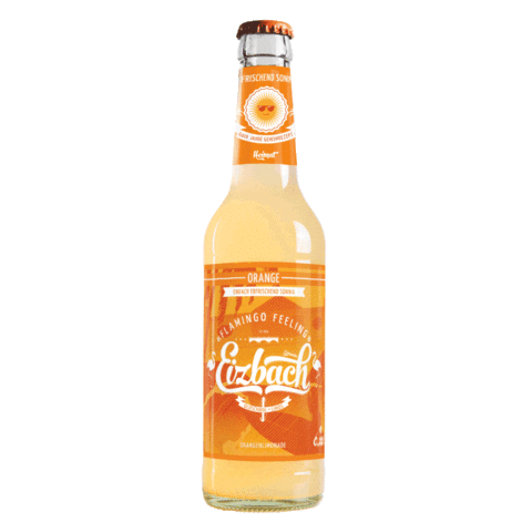 Eizbach orange bottle limo limonade Sticker