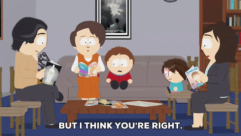 library clyde donovan GIF by South Park 