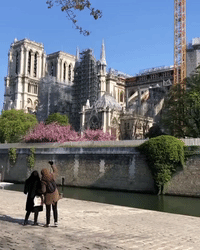 Notre Dame Reconstruction Continues on Two-Year Anniversary of Devastating Fire