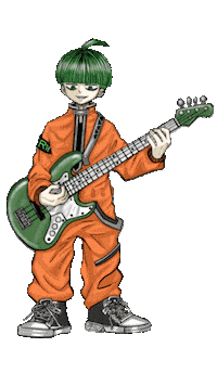 Guitar Base Sticker by yu-san