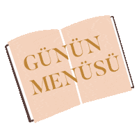 Tazedirekt menu yemek organik kahvalti Sticker