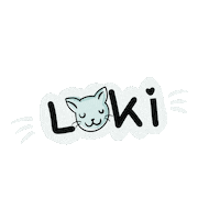 Cat Loki Sticker