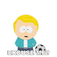 Excuse Me Sticker by South Park