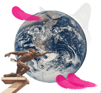 cat cow STICKER by Percolate Galactic