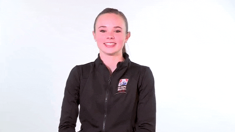 waving mariah bell GIF by U.S. Figure Skating