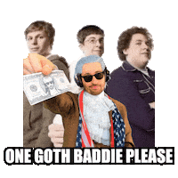 Goth Superbad Sticker