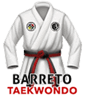 Vermelha E Preta Sticker by Barreto Taekwondo