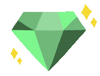youmei green 緑 youmei powerstone Sticker