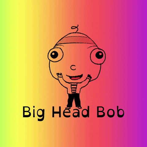 BigHeadBob permissiontodance bigheadbob kidsbooks cutedance GIF