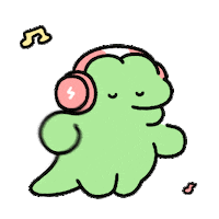 hoangageo happy dance party dancing Sticker