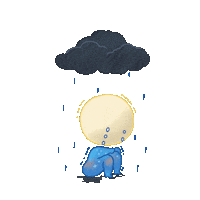 Sad Face Sticker