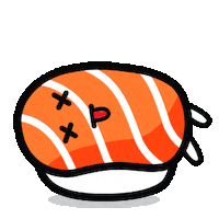 Sushi Waiting Sticker by JAMKOO