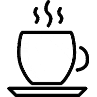 tea cup coffee Sticker by lefty.script