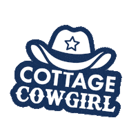 Cowgirl Cottage Sticker by CottageSprings