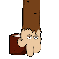 Good Morning Coffee Sticker by Bored On Chain