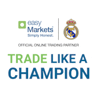 easyMarkets football soccer real madrid competition Sticker
