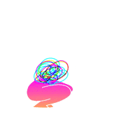 dibugabu fall color walk doodle GIF