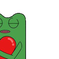 Love You Flirt Sticker by fwogs