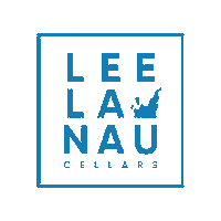 Wine Tasting Logo Sticker by Leelanau Wine Cellars