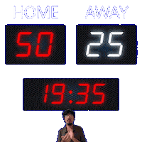25 Away Sticker