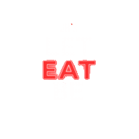 JOHNHAMS johnhams leteatbe Sticker