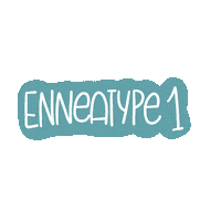 MistyEscobar enneagram self awareness type 1 discover freedom Sticker