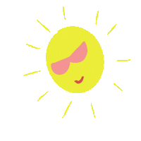 Sun Sticker