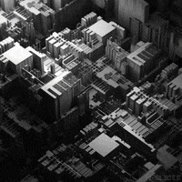 Black And White Art GIF by Pi-Slices