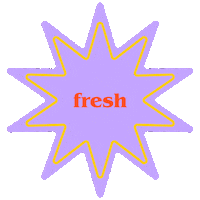 Super Fresh Star Sticker by Chinae Alexander
