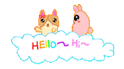Hello Sticker by 憨慢水豬與歹逗陣枝妞