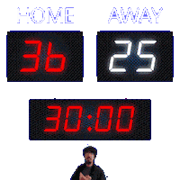 25 Away Sticker