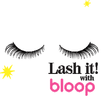 Lashes Lash Extensions Sticker by Bloop Australia
