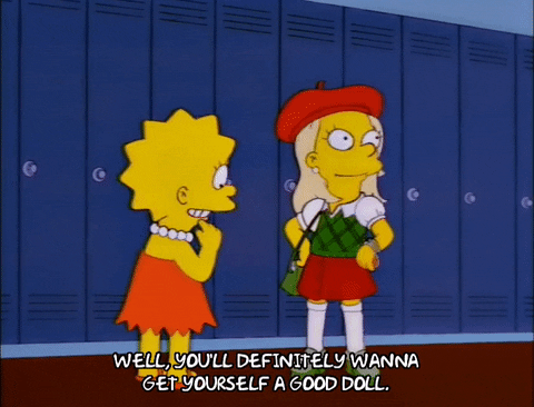 lisa simpson GIF
