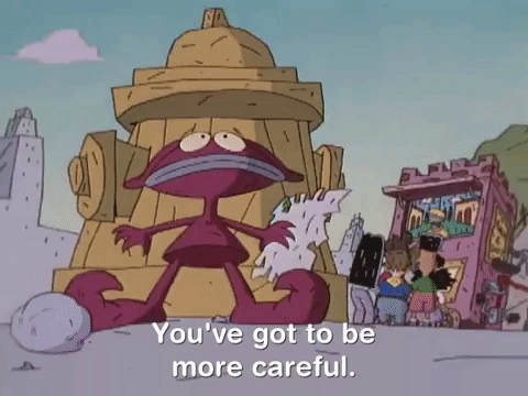 aaahh real monsters nicksplat GIF