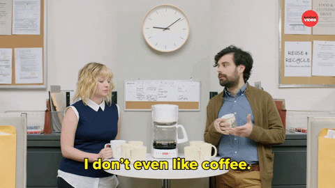 Coffee Work GIF by BuzzFeed